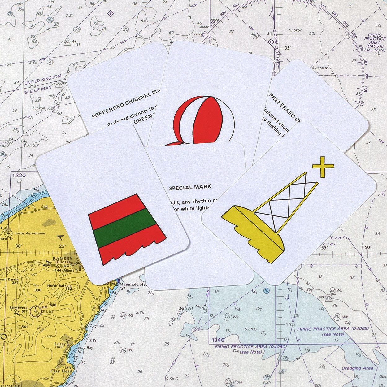 Flip Cards - IALA Bouyage (Region A) - Lightship Learning
